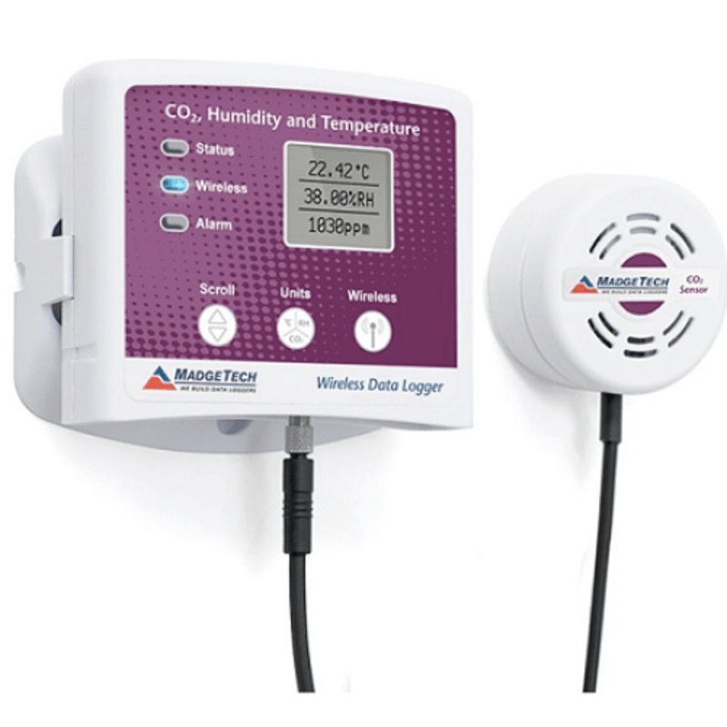 Wireless Co2, Humidity And Temperature Data Logger
