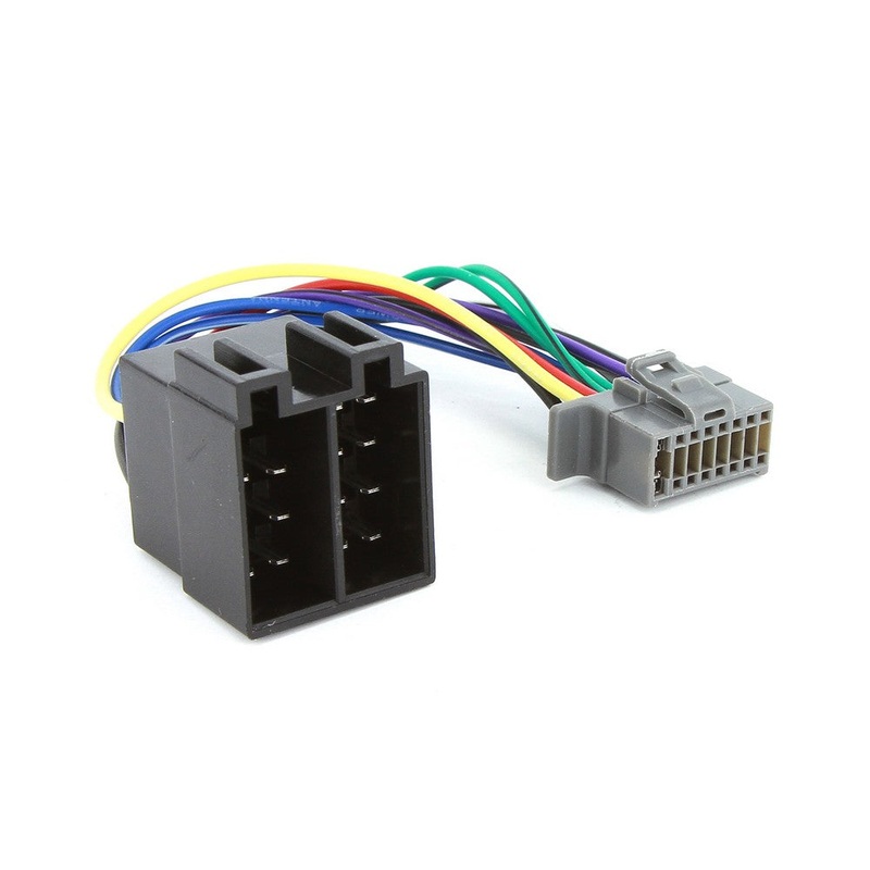 Car Stereo Harness Alpine 16 Square Pin (Grey Plug)(Cde100eub)