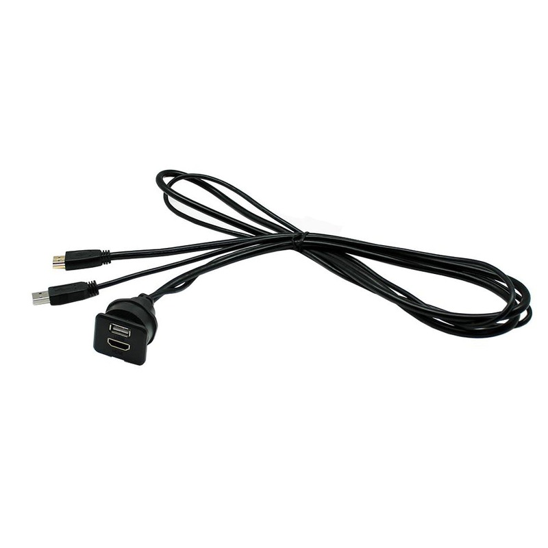 Hdmi And Usb 1.5m Dash Mount Extension Cable