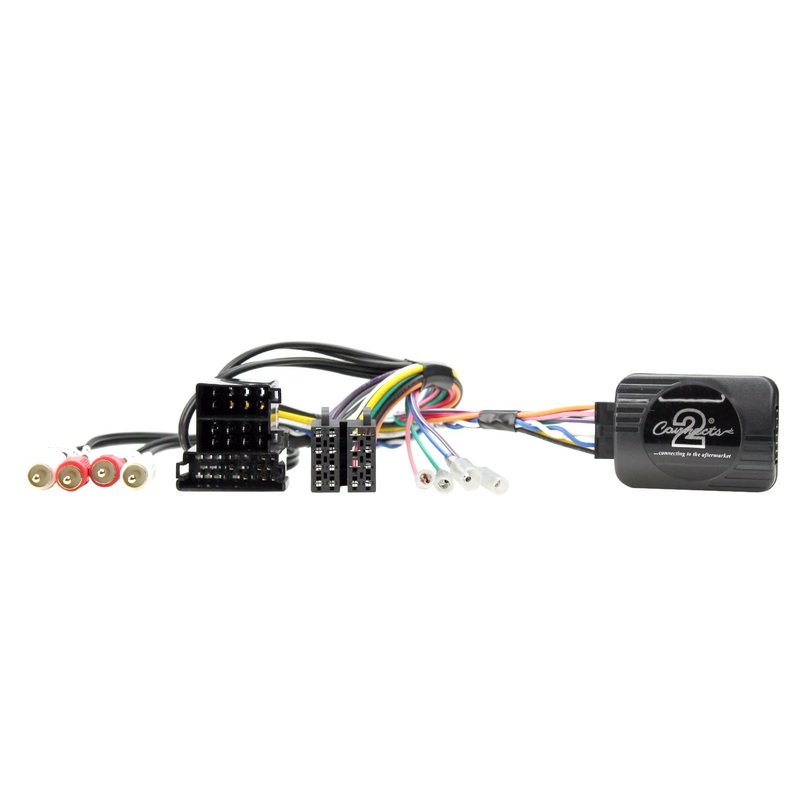 Swc Harness Audi A3 , A4 , Tt 2001 - 2008 Bose & Half Amped System (Mini Iso)