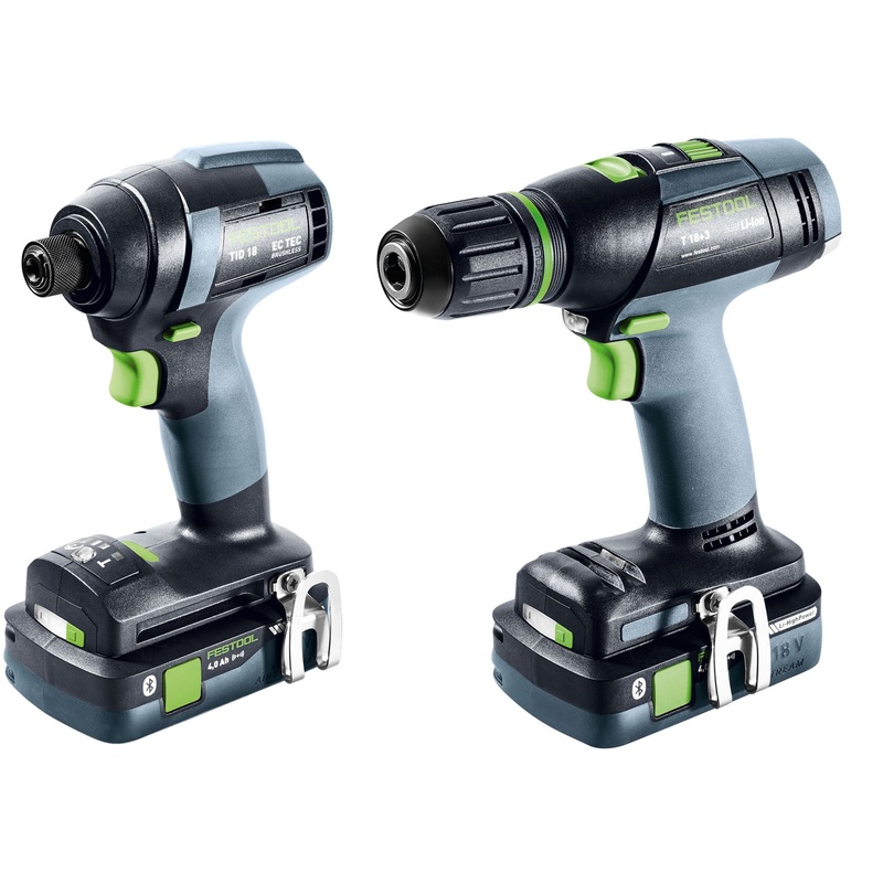 Festool Juego de destornilladores y brocas TID 18 HPC 4.0 I-Set T18 (577244)