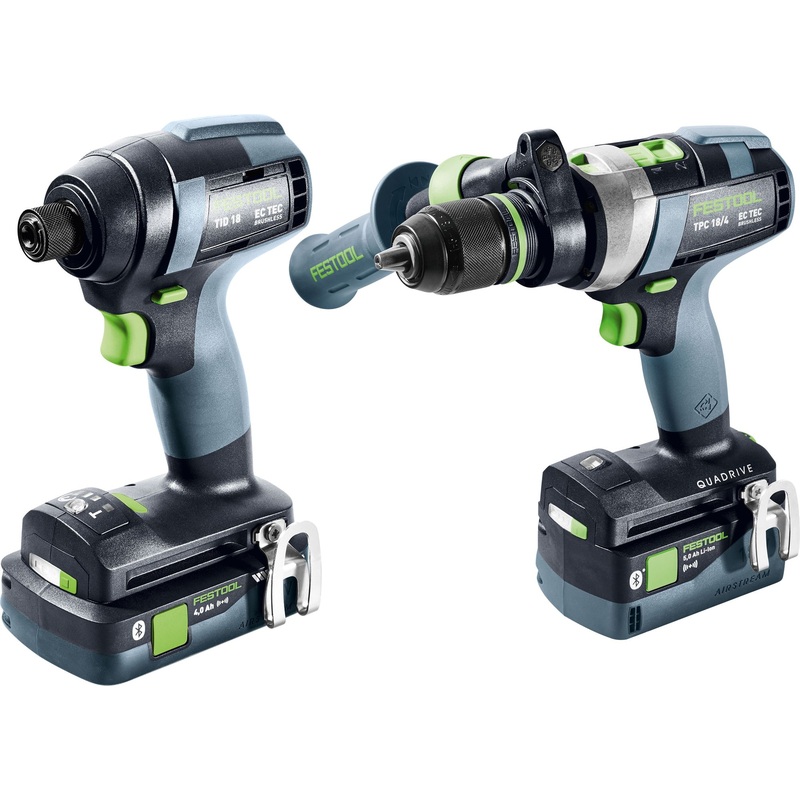 Festool TID 18 5.0/4.0 set Juego de destornilladores y brocas TPC 18/4 (577654)