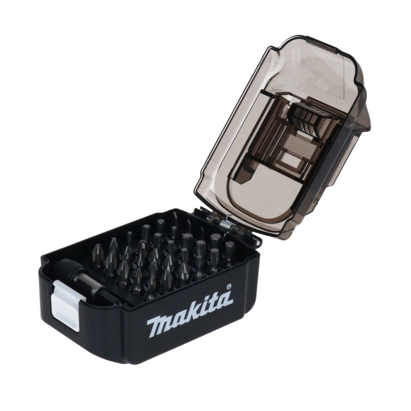 Juego de puntas de batera Makita 31 piezas en formato de batera (E-00016) ranuradas / Phillips / Pozidriv / Torx / Allen