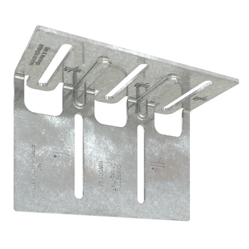 Simpson HWDC5.25-KT25 HWDC 5-1/4 in. Head-of-Wall Drift-Clip Connector (25-Qty)