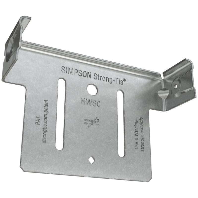Simpson HWSC6-KT HWSC 5-3/4 in. Head-of-Wall Slide-Clip Connector w/ Screws (50-Qty)