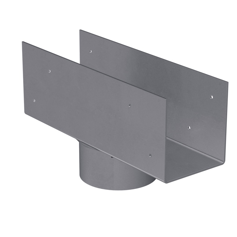 Simpson LCC7-4 LCC 7-1/8 in. Column Cap for 4 in. Outside Diameter Lally Column