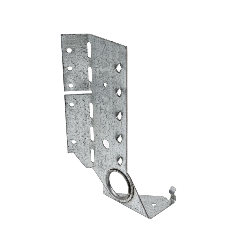 Simpson LSSJ210LZ LSSJ ZMAX Face-Mount Adjustable Light Slopeable/Skewable Jack Hanger for 2x10, Left