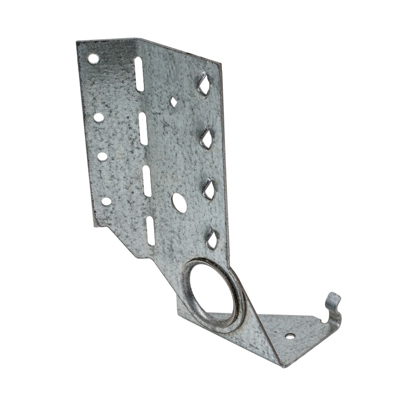 Simpson LSSJ26LZ LSSJ ZMAX Face-Mount Adjustable Light Slopeable/Skewable Jack Hanger for 2x6, Left