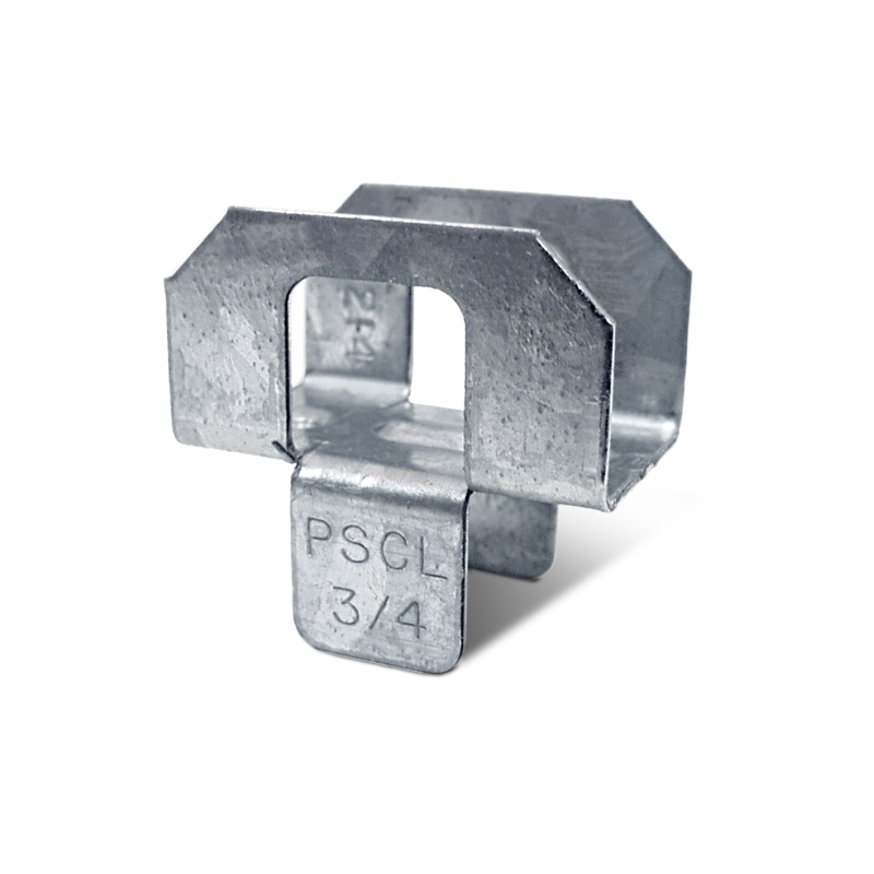 Simpson PSCL 3/8-R50 PSCL 20-Gauge Panel Sheathing Clip for 3/8-in. Plywood (50-Qty)