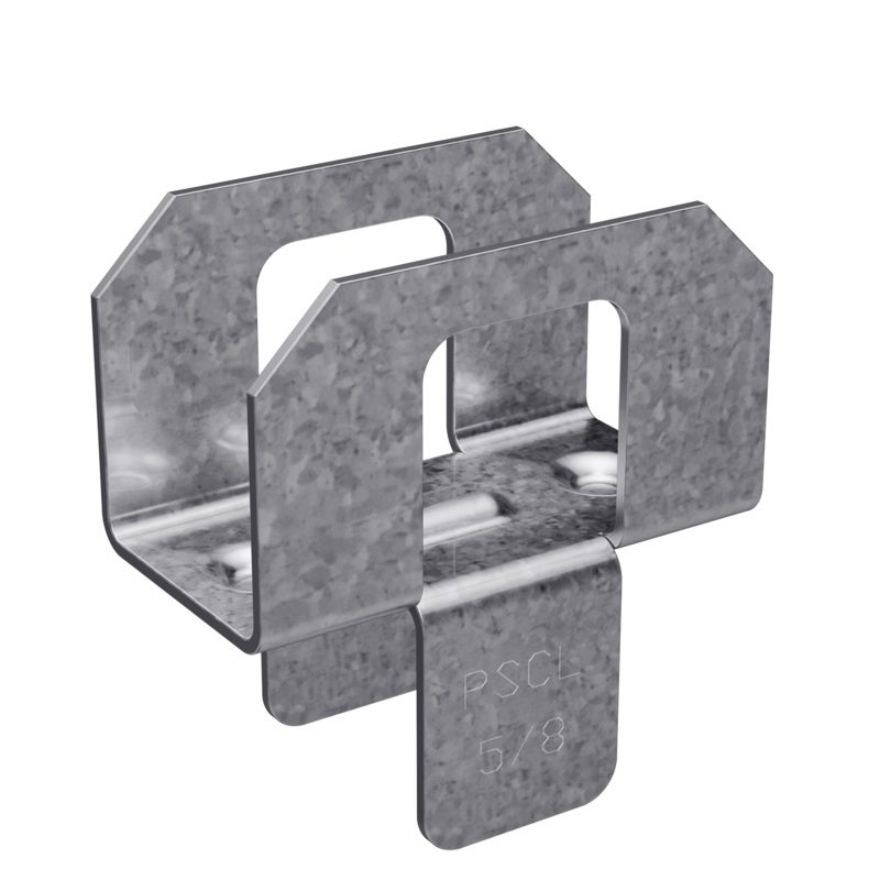 Simpson PSCL 5/8-R50 PSCL 20-Gauge Panel Sheathing Clip for 5/8-in. Plywood (50-Qty)