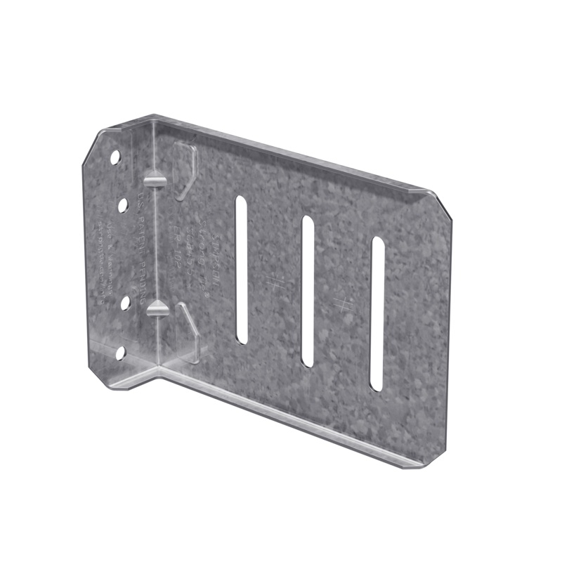 Simpson SCB45.5-KT SCB 5-1/2 in. 16-Gauge Slide-Clip Connector w/ Screws (25-Qty)