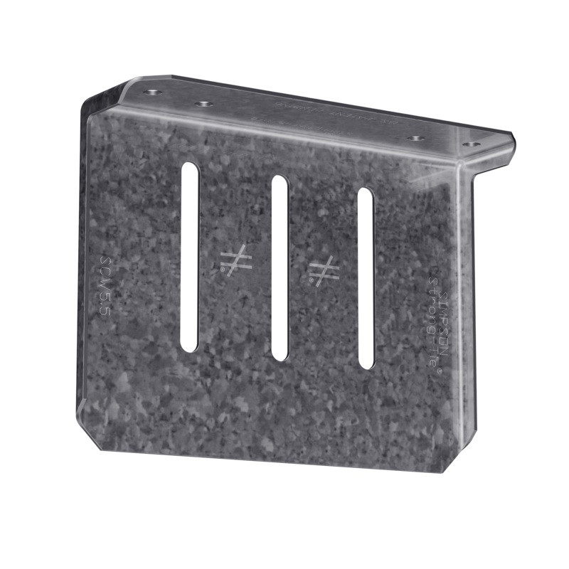 Simpson SCW5.5-KT SCW 5-1/2 in. Head-of-Wall Slide-Clip Connector w/ Screws (25-Qty)