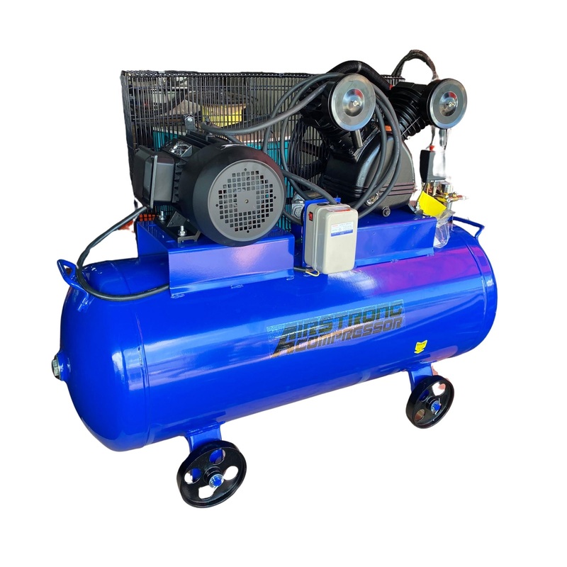 Airstrong 5.5HP 200L Air Compressor 415V 8 Bar : Model : ASFS55-200L