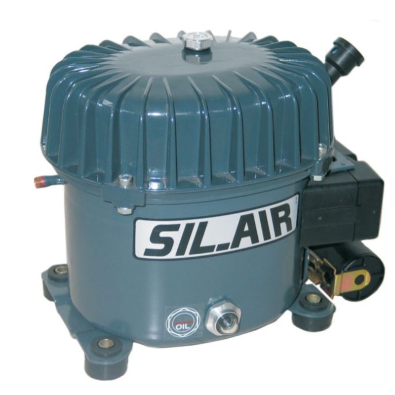 SIL-AIR Compressor 230v, 0.34kw, 50l/min Head Motor | Model : SILAIR-T2134AL