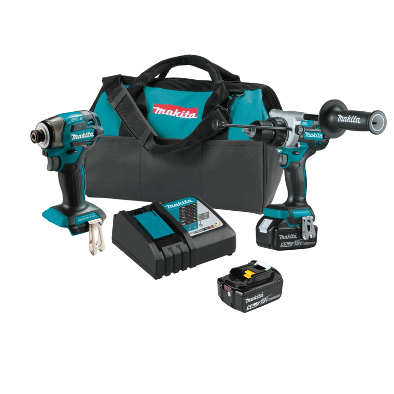18V LXT LithiumIon Brushless Cordless 2Pc. Combo Kit (5.0Ah)