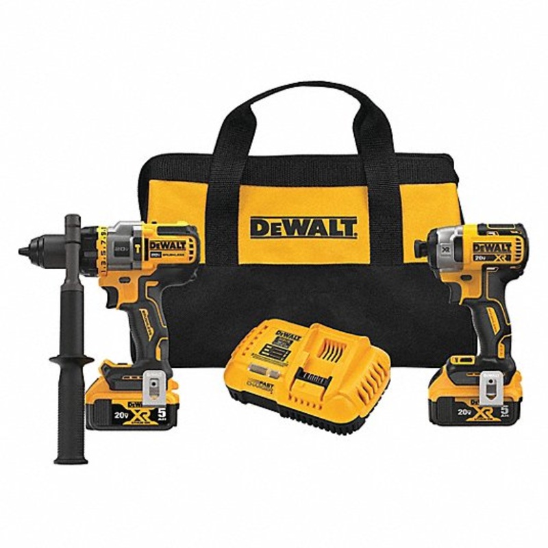 20V MAX* Hammer Drill and 20V MAX* Impact Driver with FLEXVOLT ADVANTAGE Combo Kit