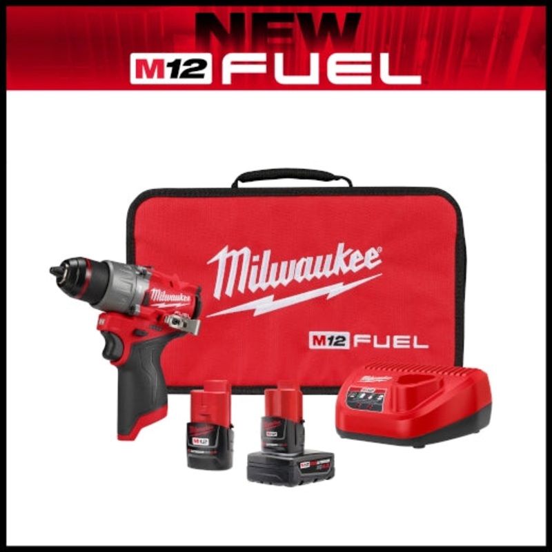 M12 FUEL 1/2" Hammer Drill/Driver Kit