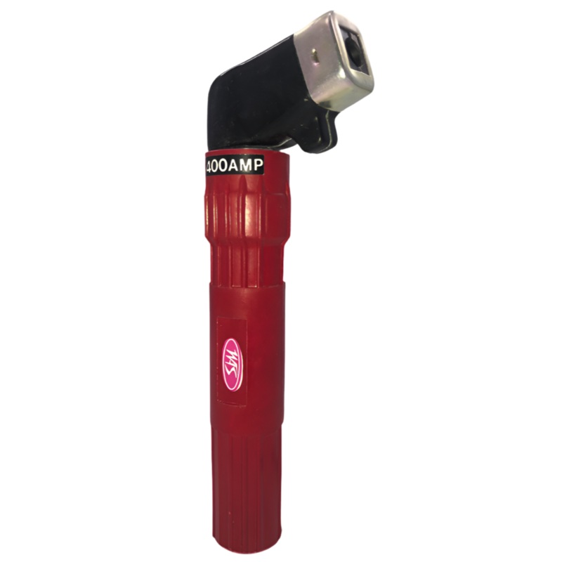 Welding Electrode Holder Short Stub 400A Smooth Red Handle [15551]