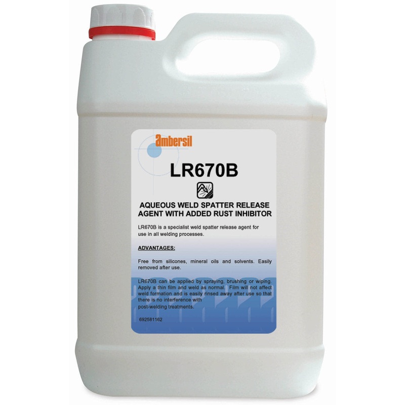 Ambersil 1031117 LR670B MIG Anti-Spatter 5 Litre Water Based [1806]