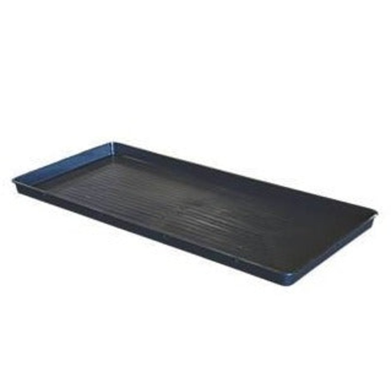 Diesel Oil Drip Tray For Welding Sets On Site 1200 x 550 x 40mm Black Plastic [3036]