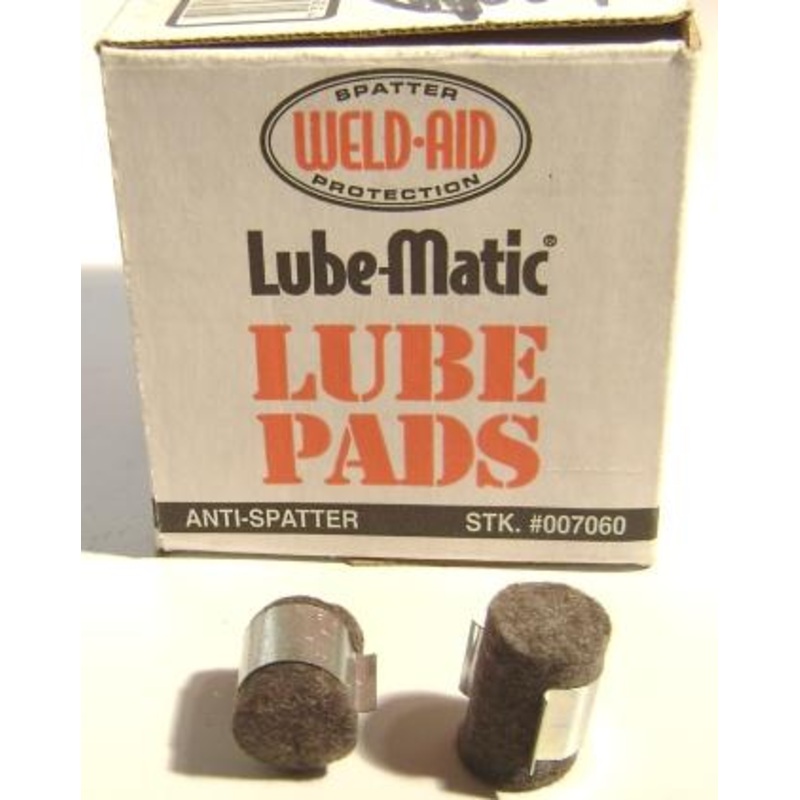 Lube-Matic Wire Lube Pads Black for Steel Welding Wire PKT6 [1848]