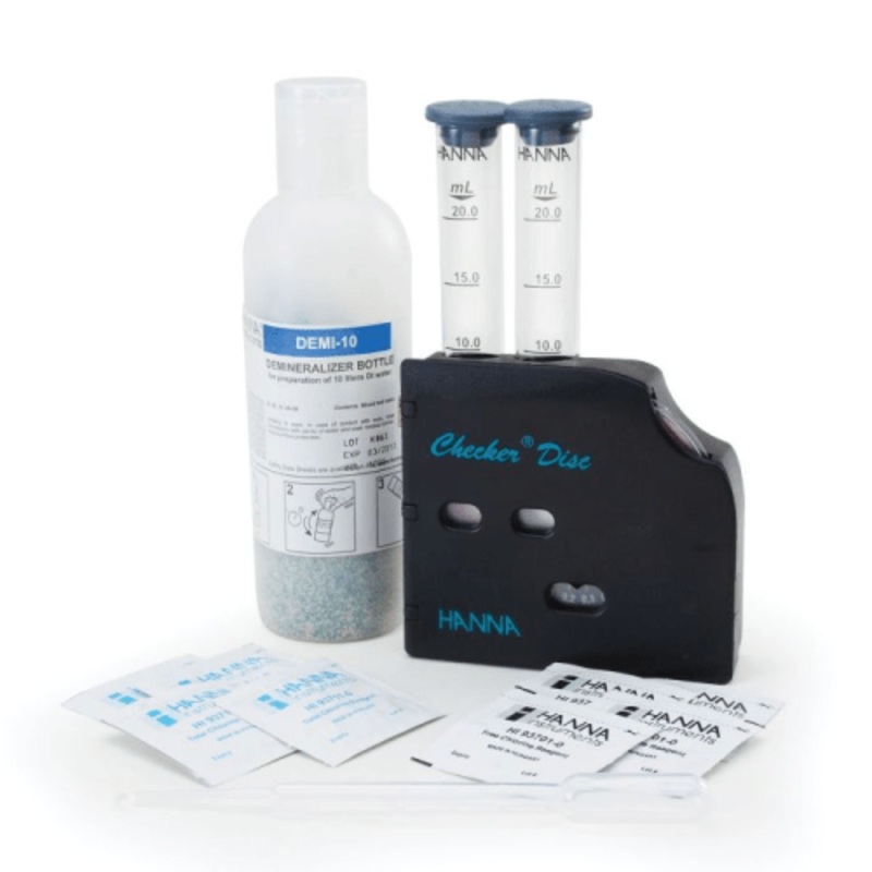 Chlorine (as Cl, Free & Total) Checker-Disc Test, 200 Tests