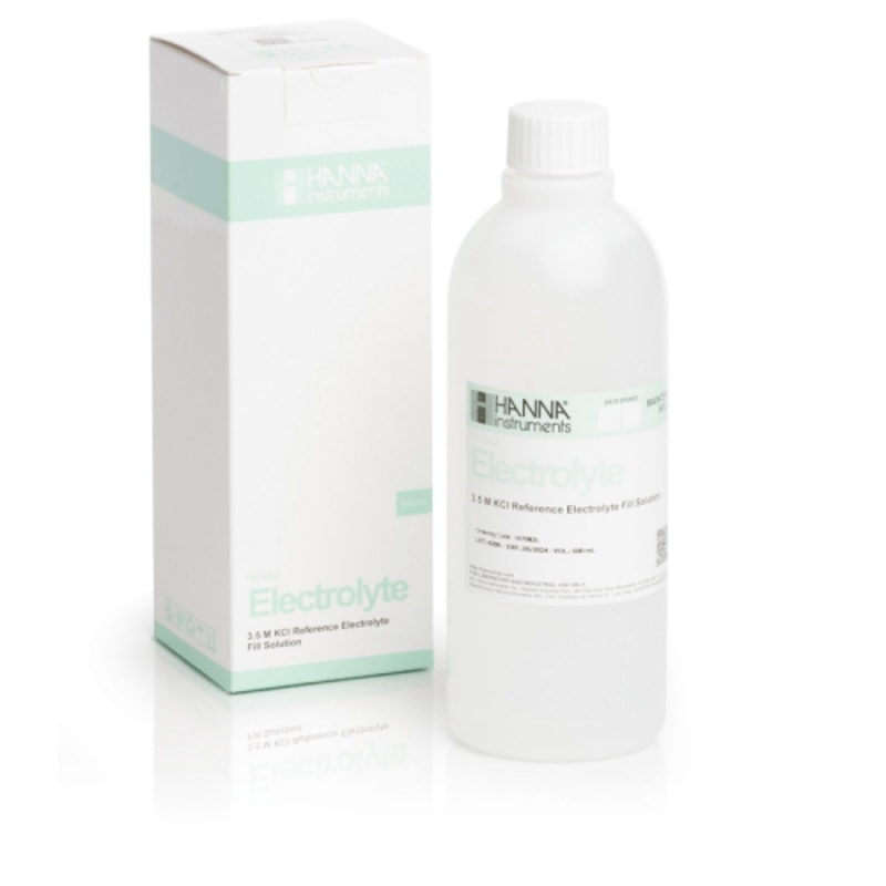 HI7082L Electrolyte Solution 3.5M KCl (500 mL)