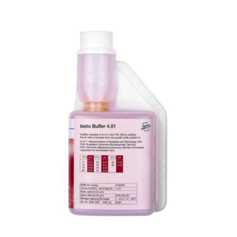 Testo pH Buffer Solution (4.01) - 0554-2061