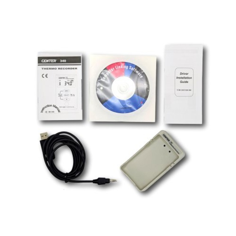 USB Software for C340 Temperature Logger - C340SW-Base-USB