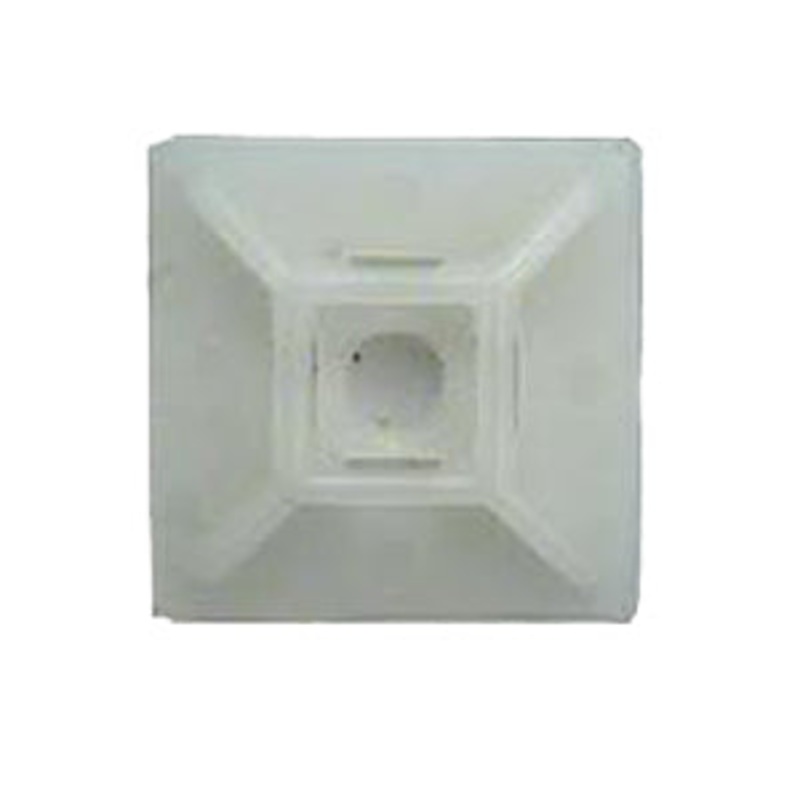 ISL 19 x 19mm Cable Tie mounting Base - Natural - 100pk