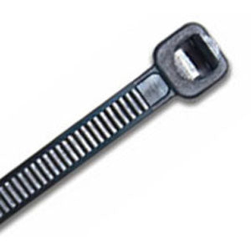 ISL 430 x 4.8mm UV Nylon Cable Tie - Blk. - 100pk
