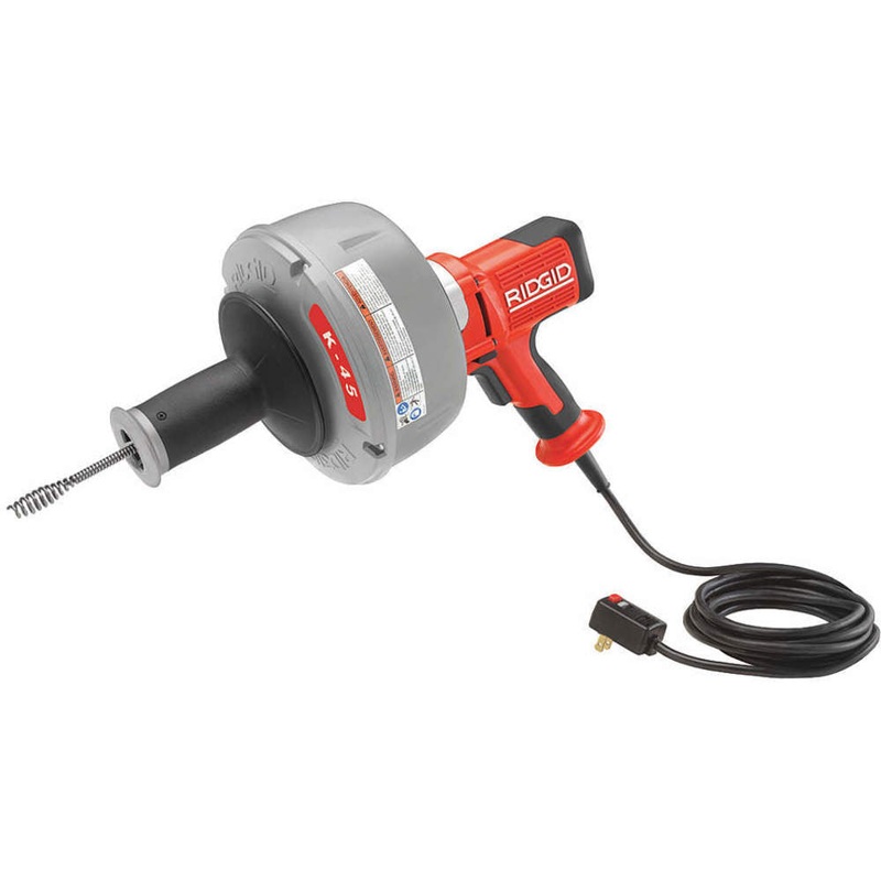 DRAIN CLEANER, K-45-5 120V MAN