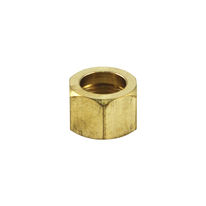 Brass Nut Solder-On