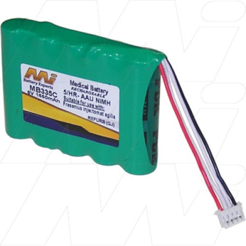 Medical battery suitable for Fresenius Injectomat Agilia stand alone syringe pump - MB335C