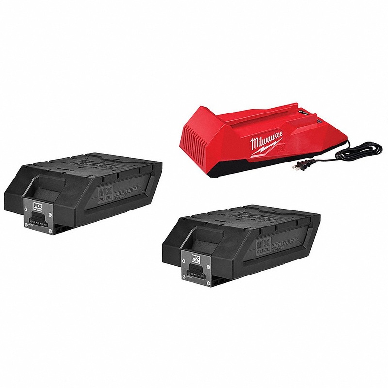 MX FUEL Lithium-Ion REDLITHIUM BOLT-ON Expansion Kit with 2 XC406 Batteries and Charger