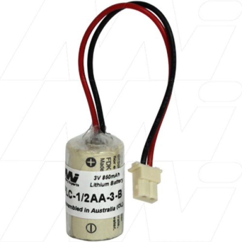 Lithium PLC-CNC Battery - PLC-1/2AA-3-B