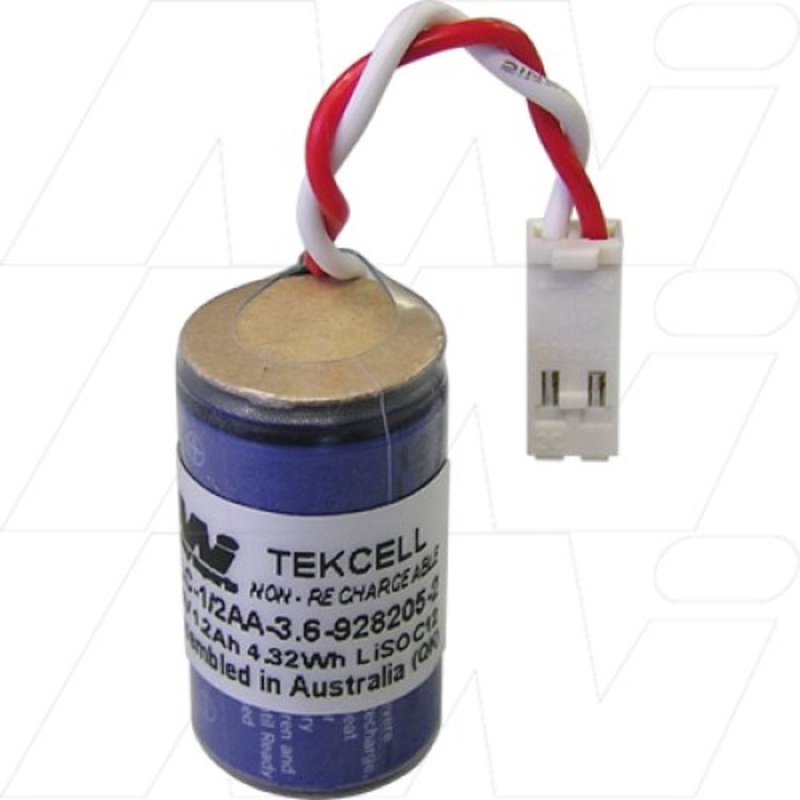 PLC Lithium Battery replaces Siemens 6ES7971-1AA00-0AA0 - PLC-1/2AA-3.6-928205