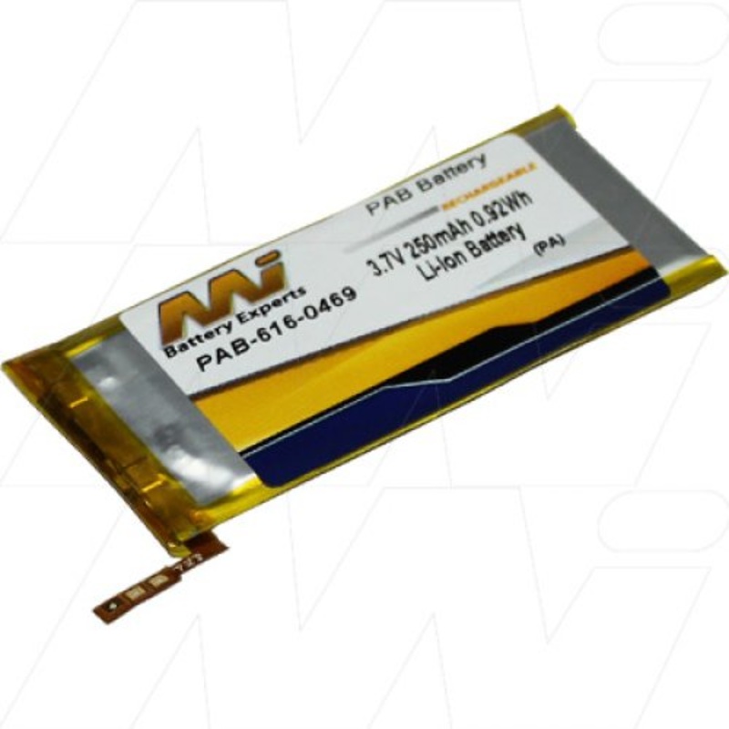 Portable Media Player Battery - PAB-616-0469-BP1