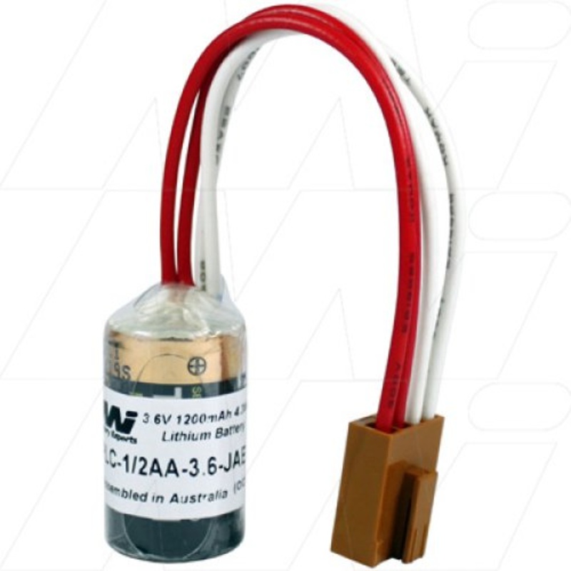 Specialised Lithium PLC Battery - PLC-1/2AA-3.6-JAE1