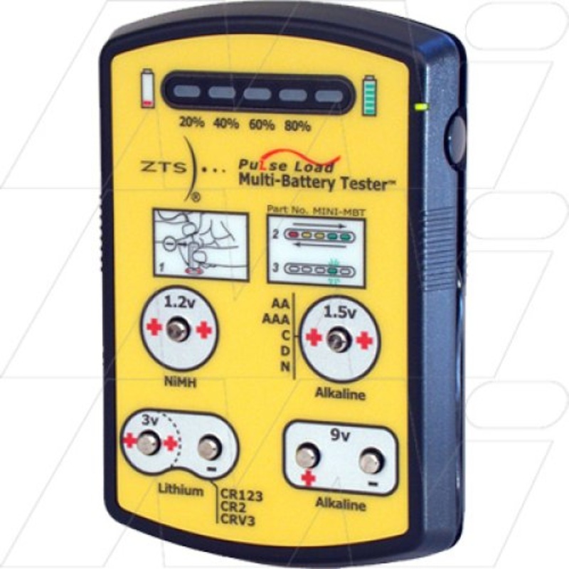 ZTS MINI-MBT Battery Tester For Primary Batteries - MINI-MBT