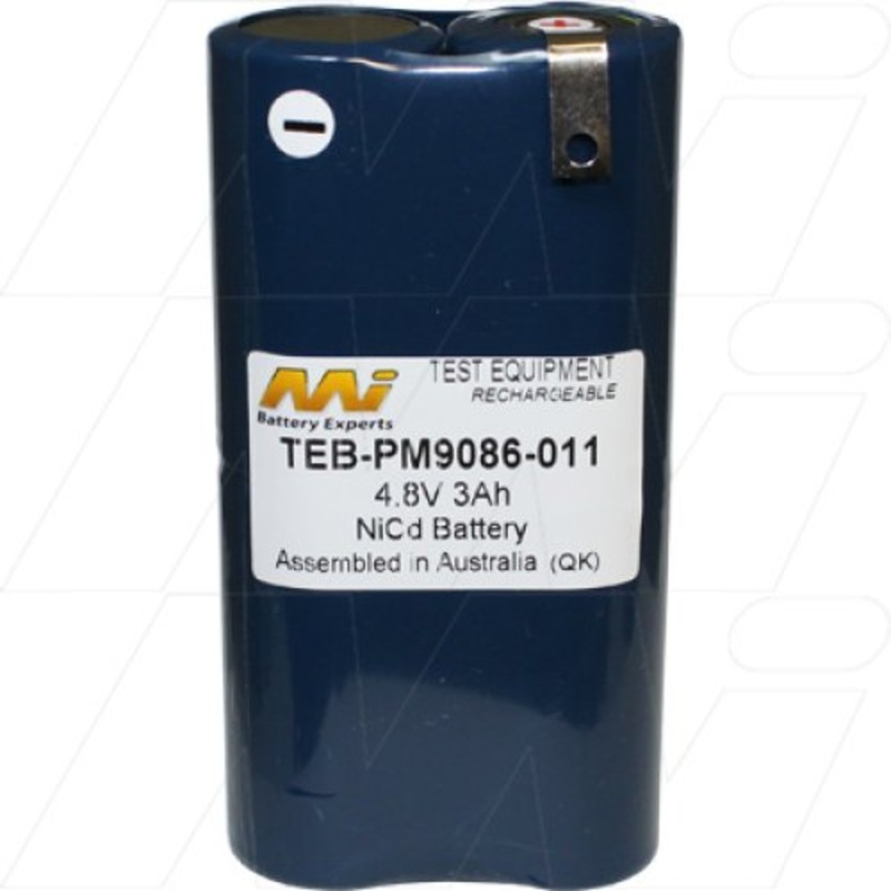Battery replaces Fluke PM9086/011. Suits Fluke 90, 91, 92, 92B, 93, 95, 96, 96B, 97, 98, 99, 99B, 10 - TEB-PM9086-011