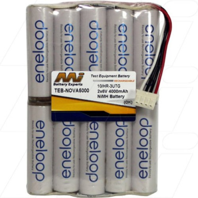 Battery replaces Nova4AH in Nova5000 data logger - TEB-NOVA5000