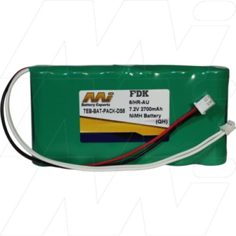 Battery suits Rover Instruments S2, S2 E, S2 8PSK, T2, C2, ST2 television/satellite analysers - TEB-BAT-PACK-DS8