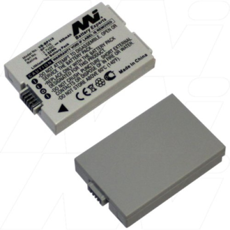 Camcorder Battery - VB-BP110-BP1