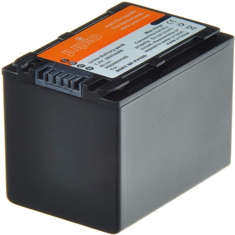 Jupio Video Camera Battery Sony Np-Fv100 7.4v 2900mah