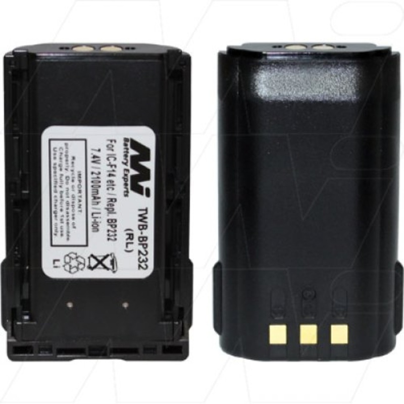 Two Way Radio Battery - TWB-BP232