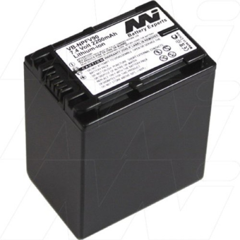 Video & Camcorder Battery replaces Sony NP-FV90 - VB-NPFV90-BP1