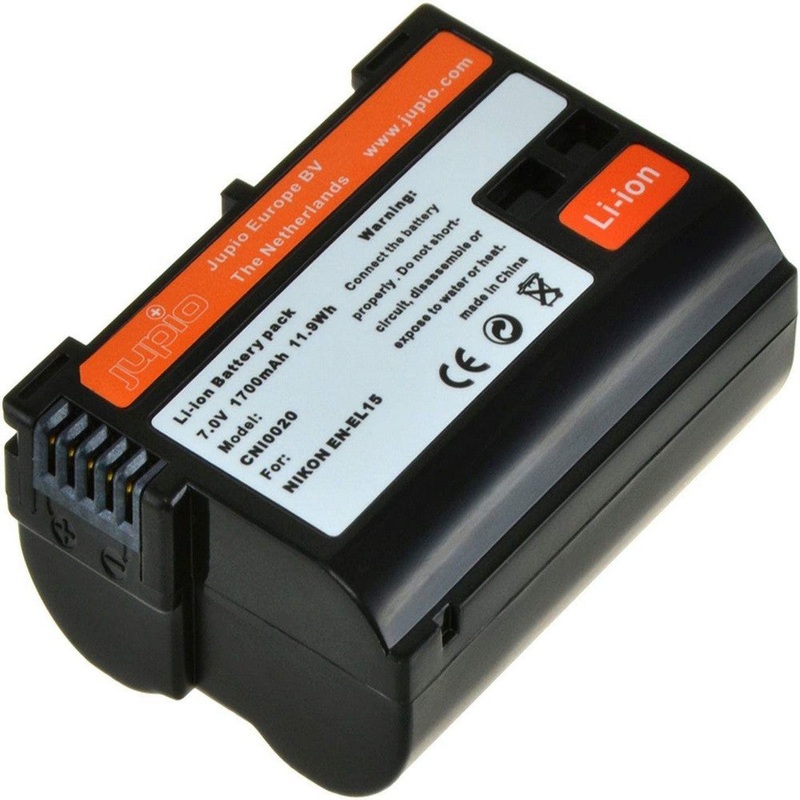 Jupio Camera Battery Nikon En-El15 7.0v 1700mah