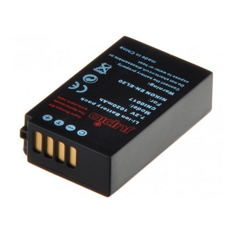 Jupio Camera Battery Nikon En-El20 7.2v 1020mah
