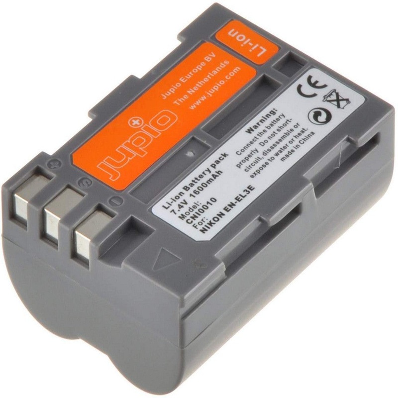 Jupio Camera Battery Nikon En-El3e 7.4v 1600mah
